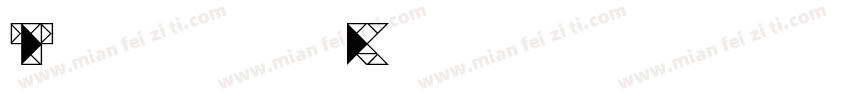 Triangle Regular字体转换